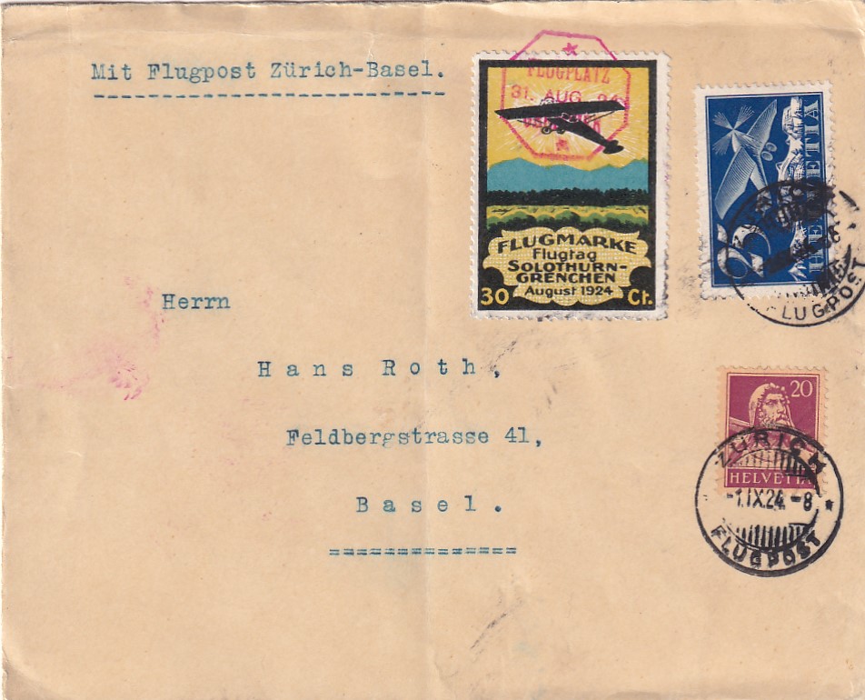 Flugtag Solothurn-Grenchen 1924
