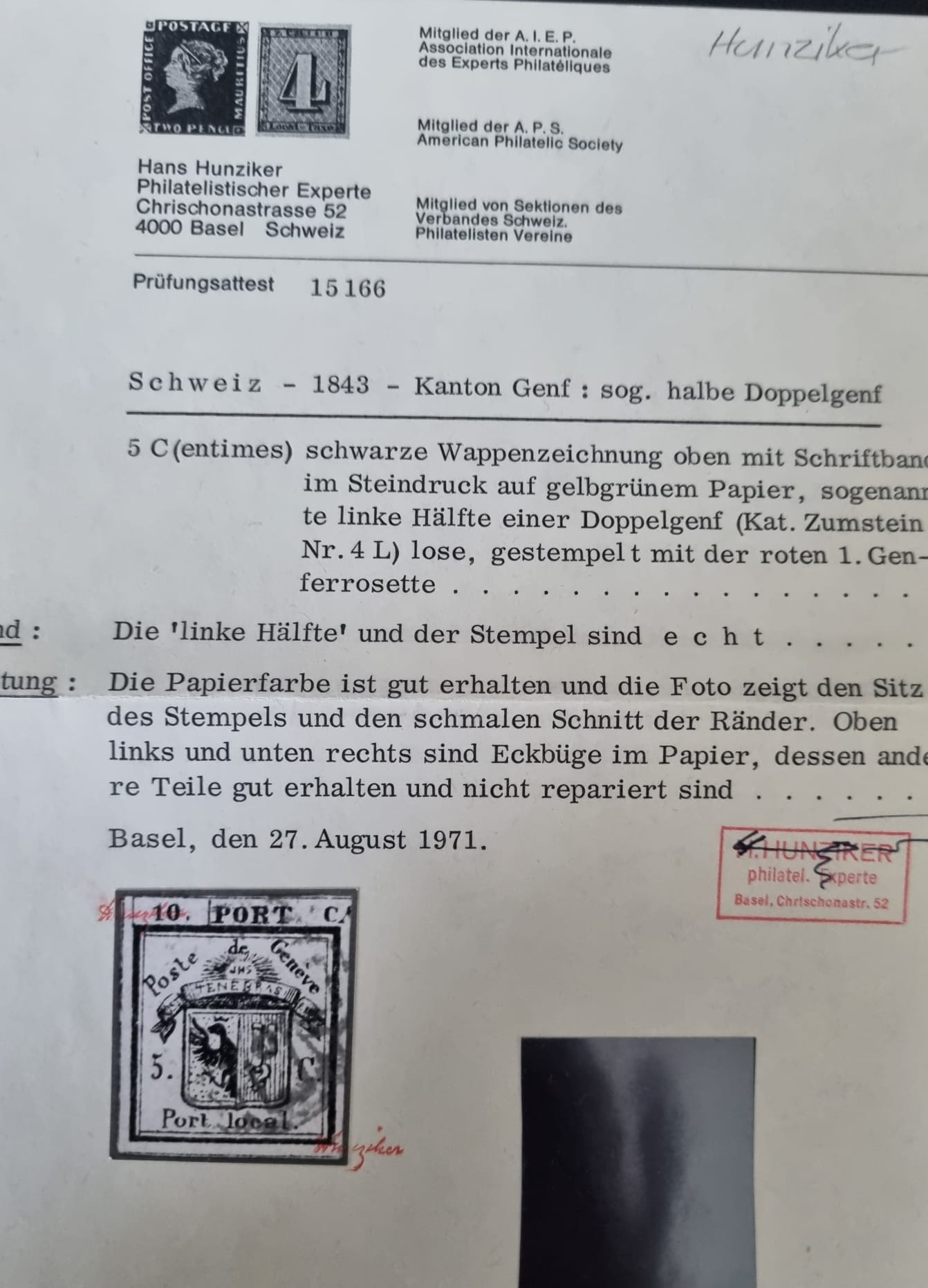 Doppelgenf Linker 1/2 Seite