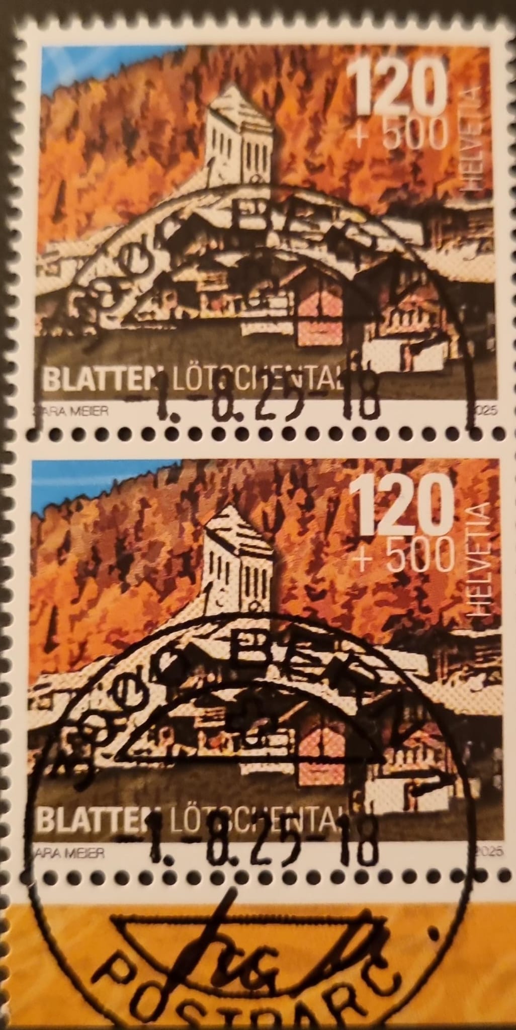 W147 Blatten 1.8.2025 mit Originalunterschrift