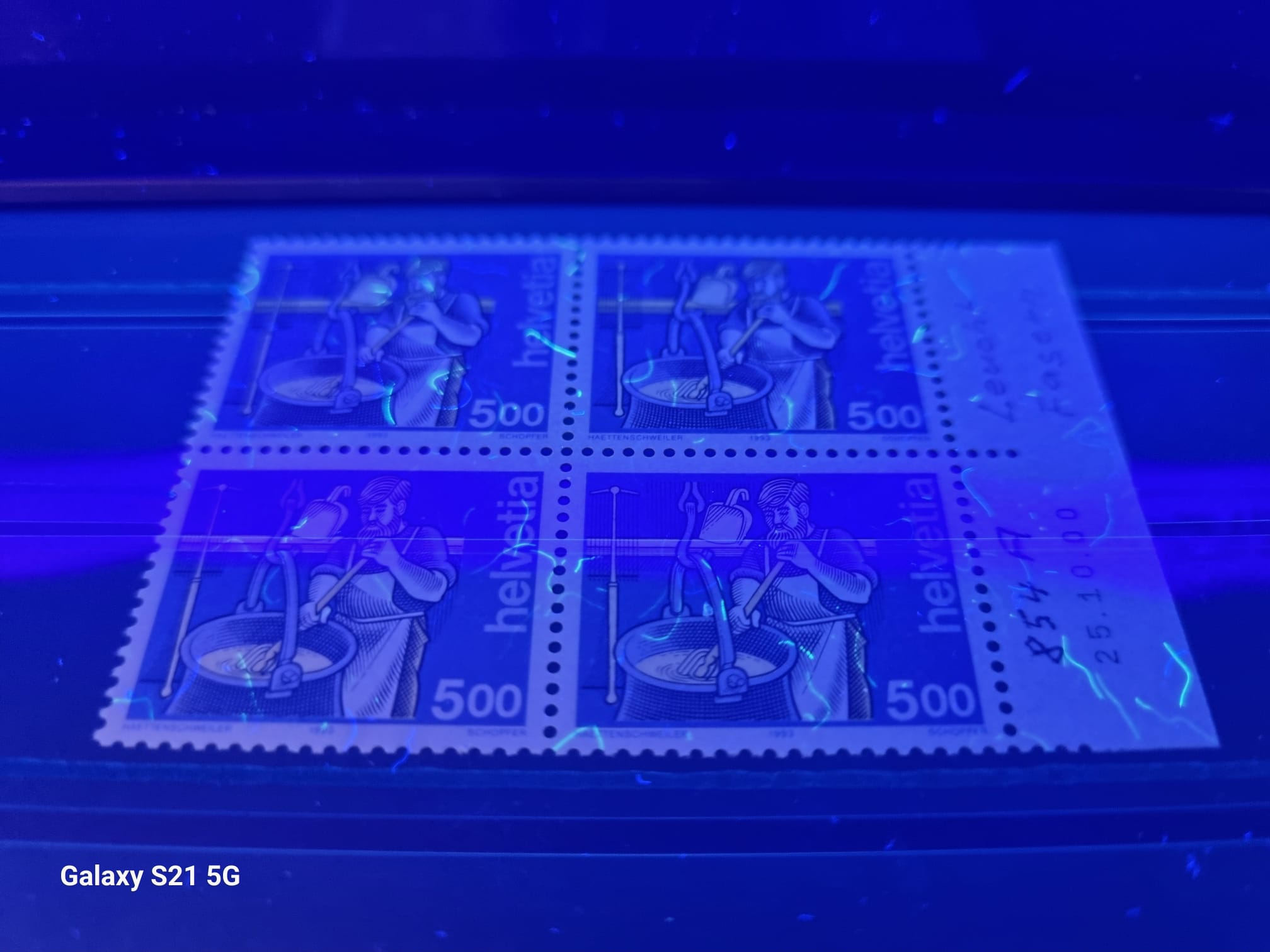 Käser mit Leuchtfaser