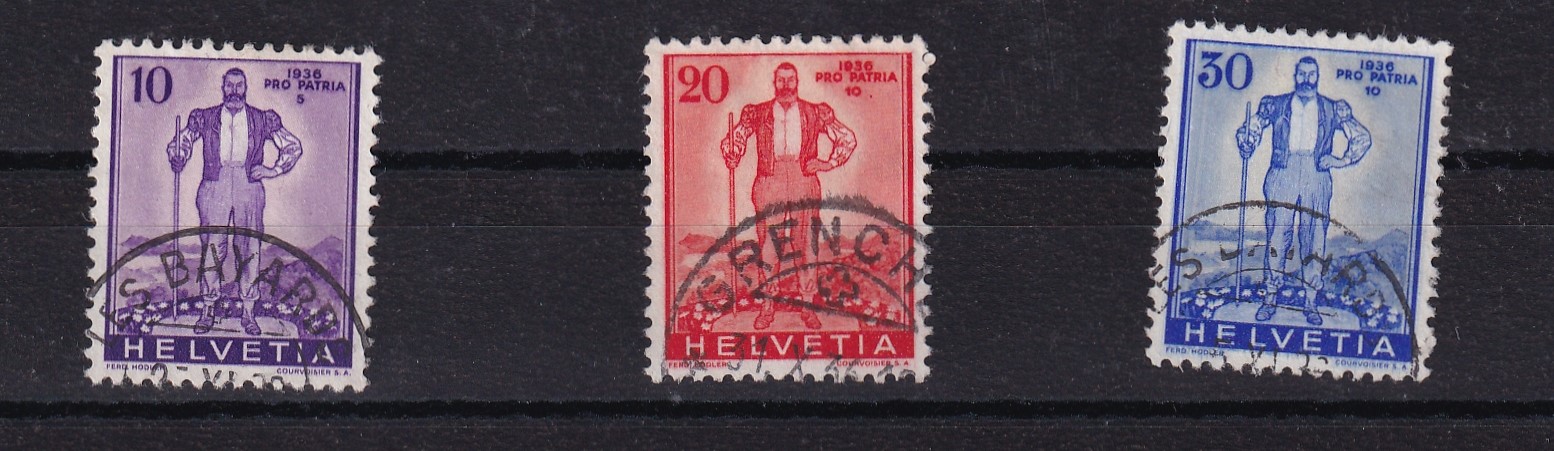 W 5-7 Wehranleihe gestempelte Einzelserie