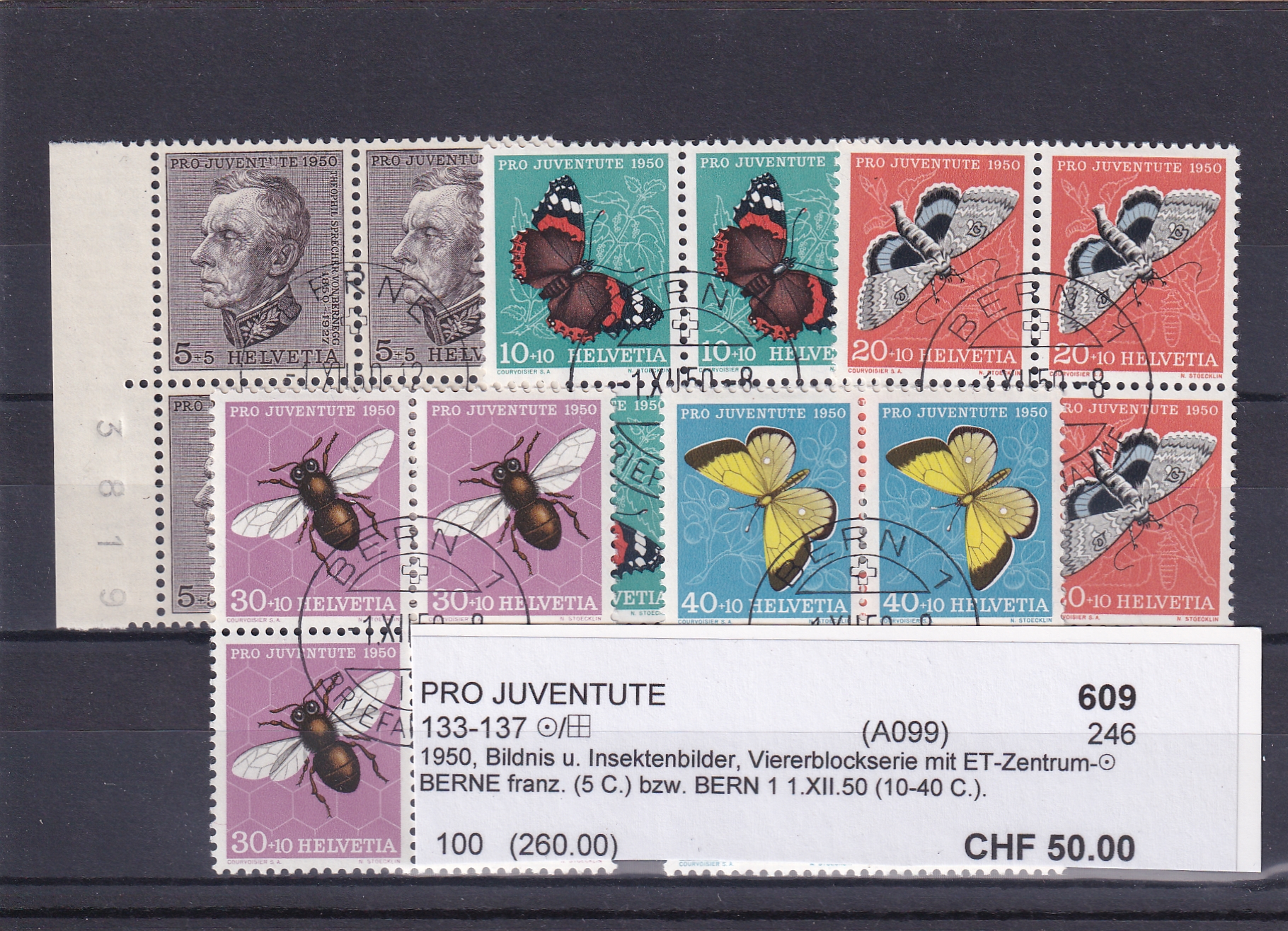PJ 133 -137  4 er Block ET Bern