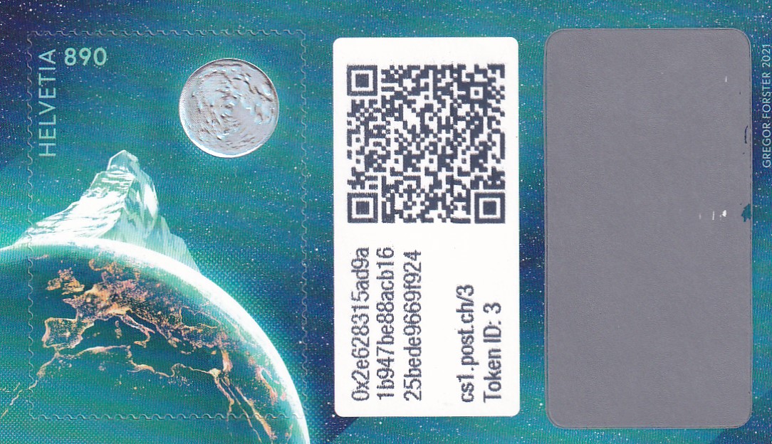 2021 Krypto 1.0  Nr. ID 3 ungestempelt